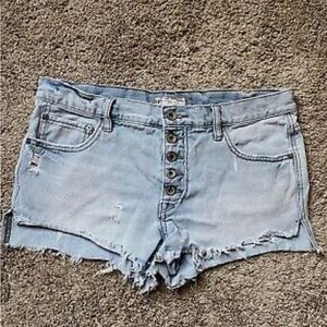 ✨SOLD✨Free People Denim Shorts
